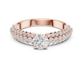 Zeloria 5.00 mm Diamond Ring