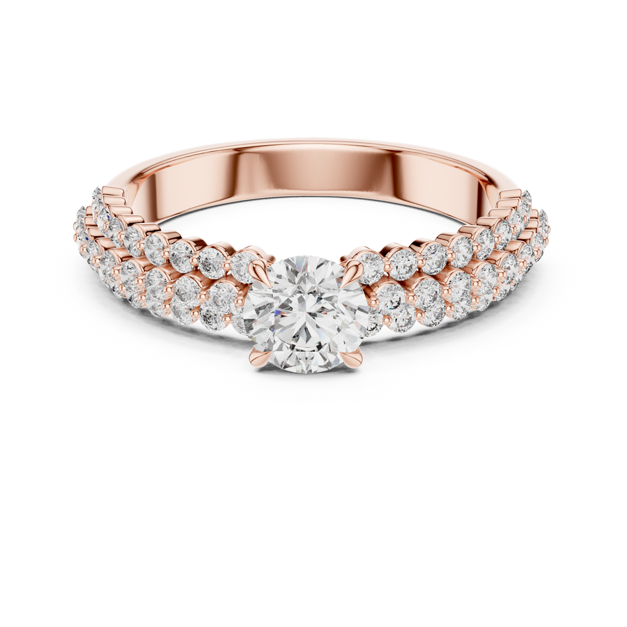 Zeloria 5.00 mm Diamond Ring