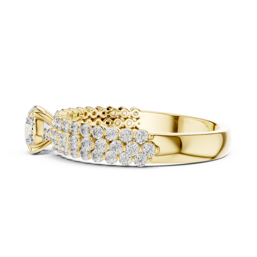 Zeloria 5.00 mm Diamond Ring