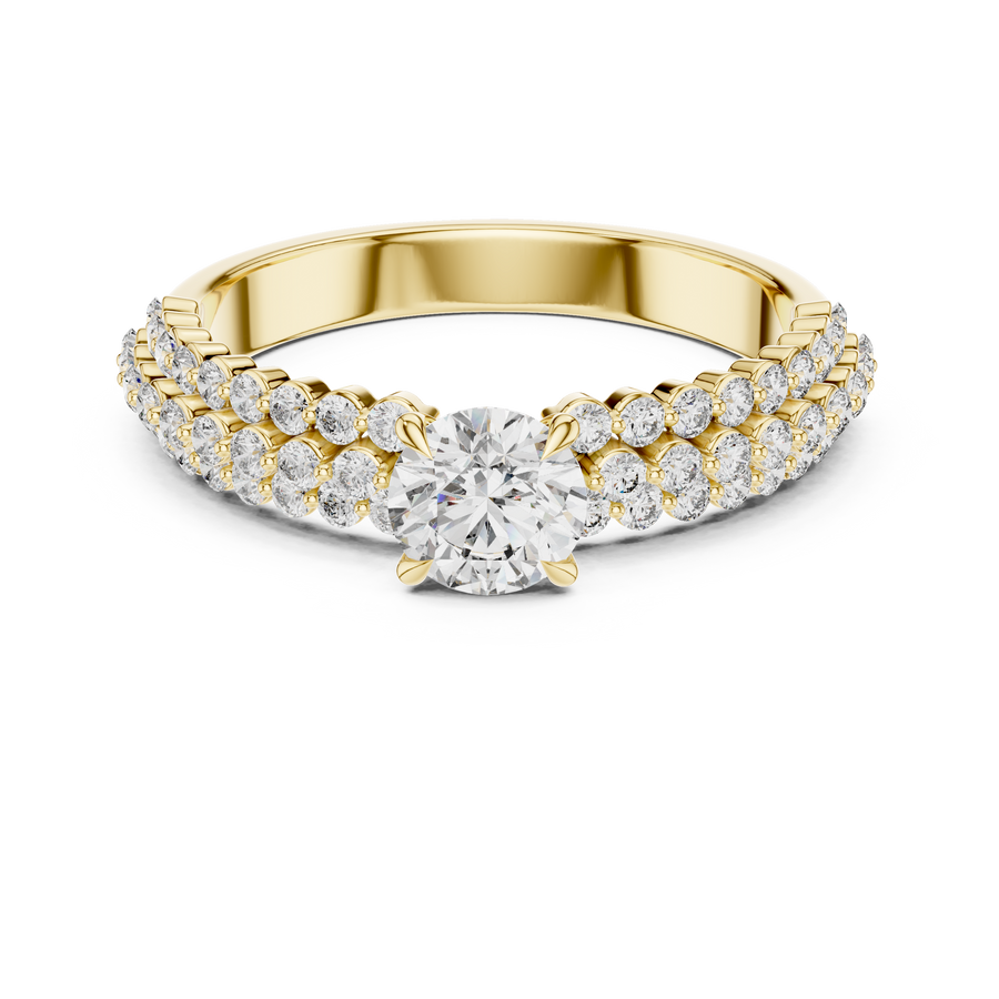 Zeloria 5.00 mm Diamond Ring