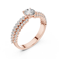 Zeloria 5.00 mm Diamond Ring