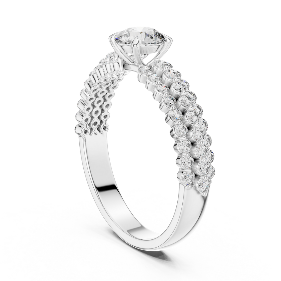 Zeloria 5.00 mm Diamond Ring