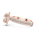 Cavelline 8.00 mm Diamond Ring