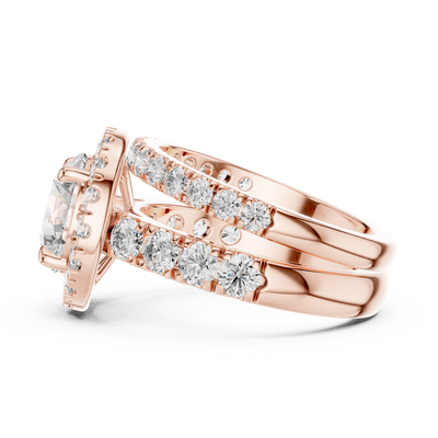 Zevrienne 9.10 mm Diamond Ring