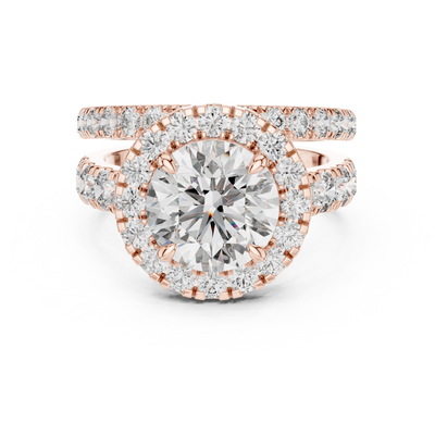 Zevrienne 9.10 mm Diamond Ring