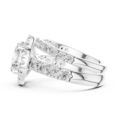 Zevrienne 9.10 mm Diamond Ring