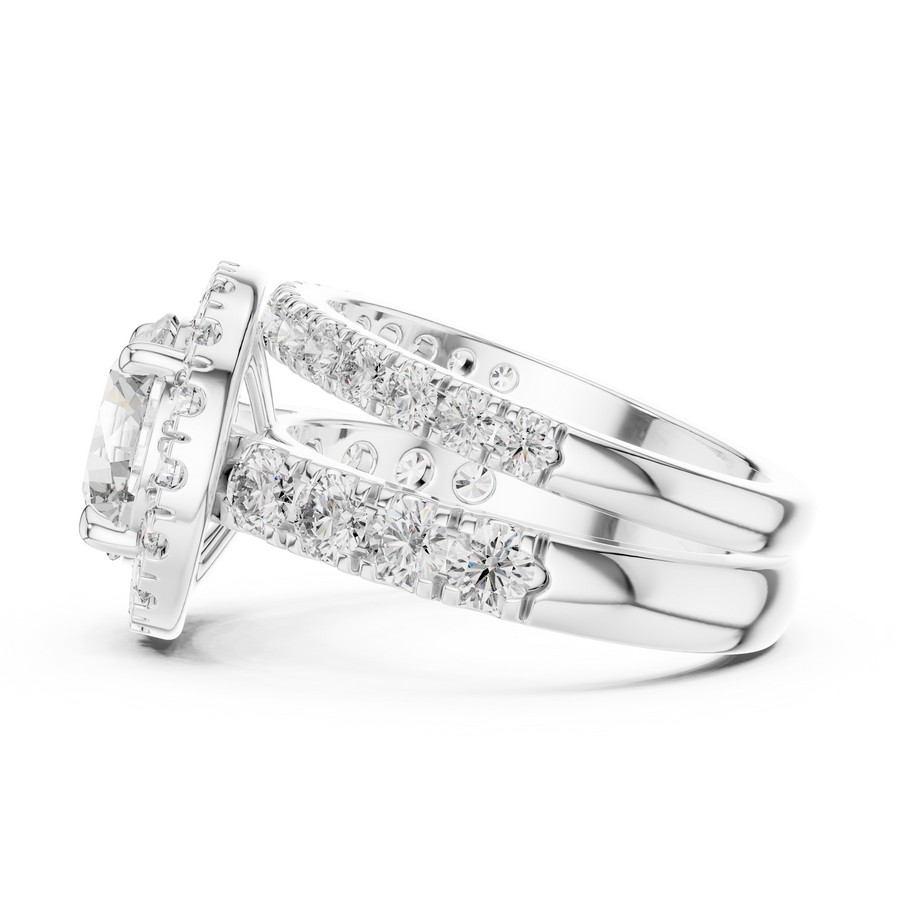 Zevrienne 9.10 mm Diamond Ring
