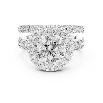 Zevrienne 9.10 mm Diamond Ring