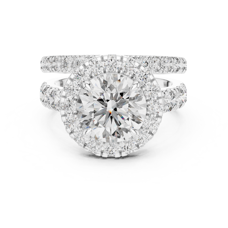 Zevrienne 9.10 mm Diamond Ring