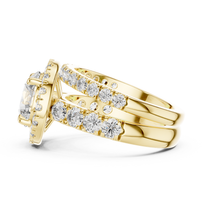 Zevrienne 9.10 mm Diamond Ring