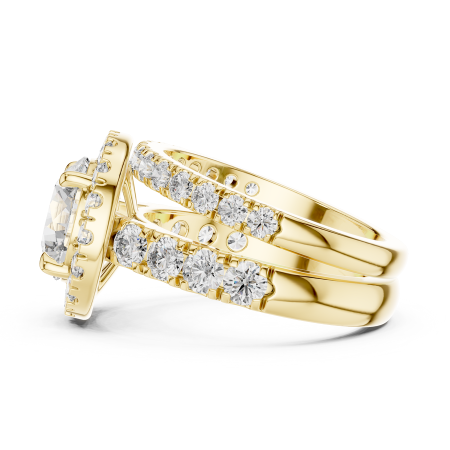 Zevrienne 9.10 mm Diamond Ring