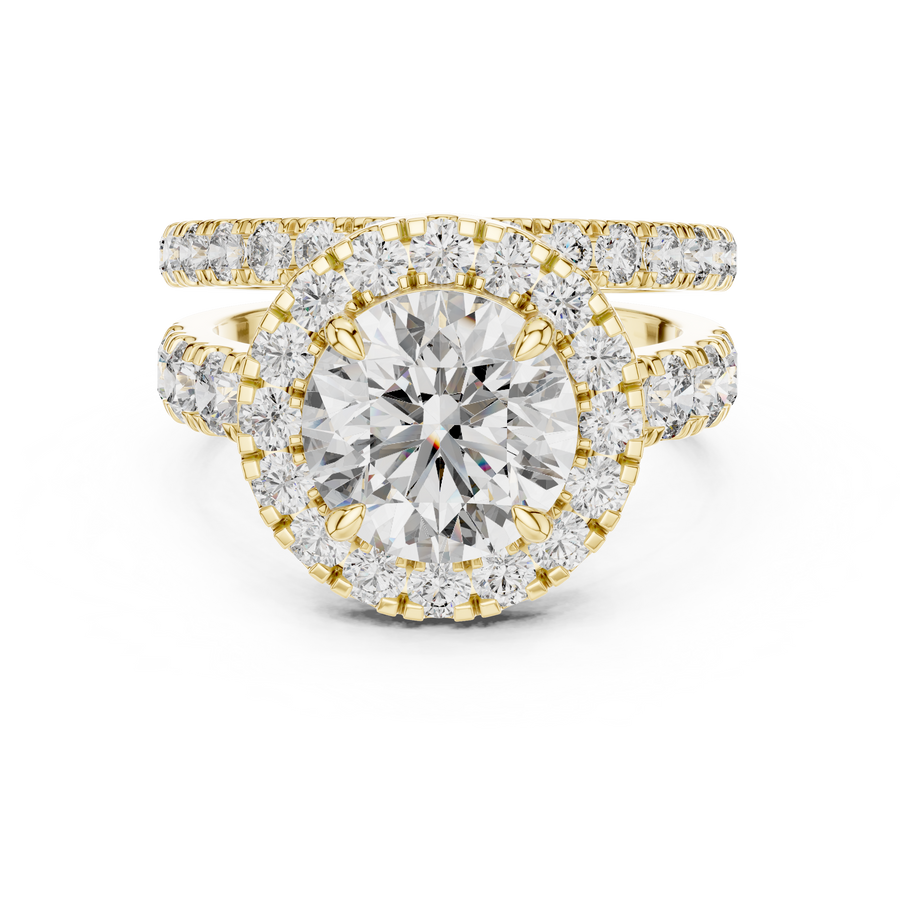 Zevrienne 9.10 mm Diamond Ring