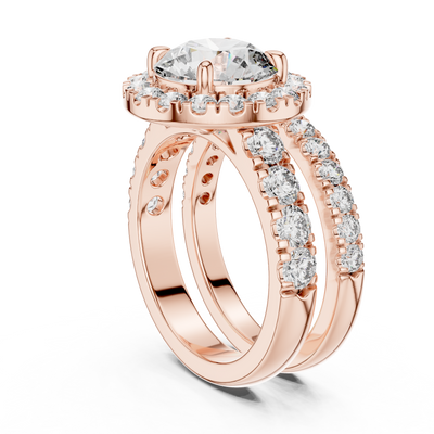Zevrienne 9.10 mm Diamond Ring
