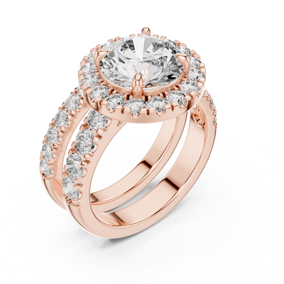 Zevrienne 9.10 mm Diamond Ring