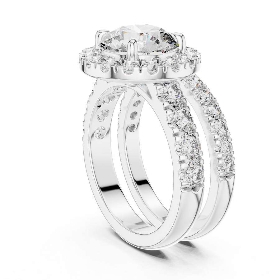 Zevrienne 9.10 mm Diamond Ring