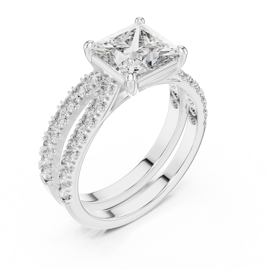 Vionelle 7 mm Diamond Ring