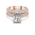 Valessia 8.5 × 6.5 mm Diamond Ring