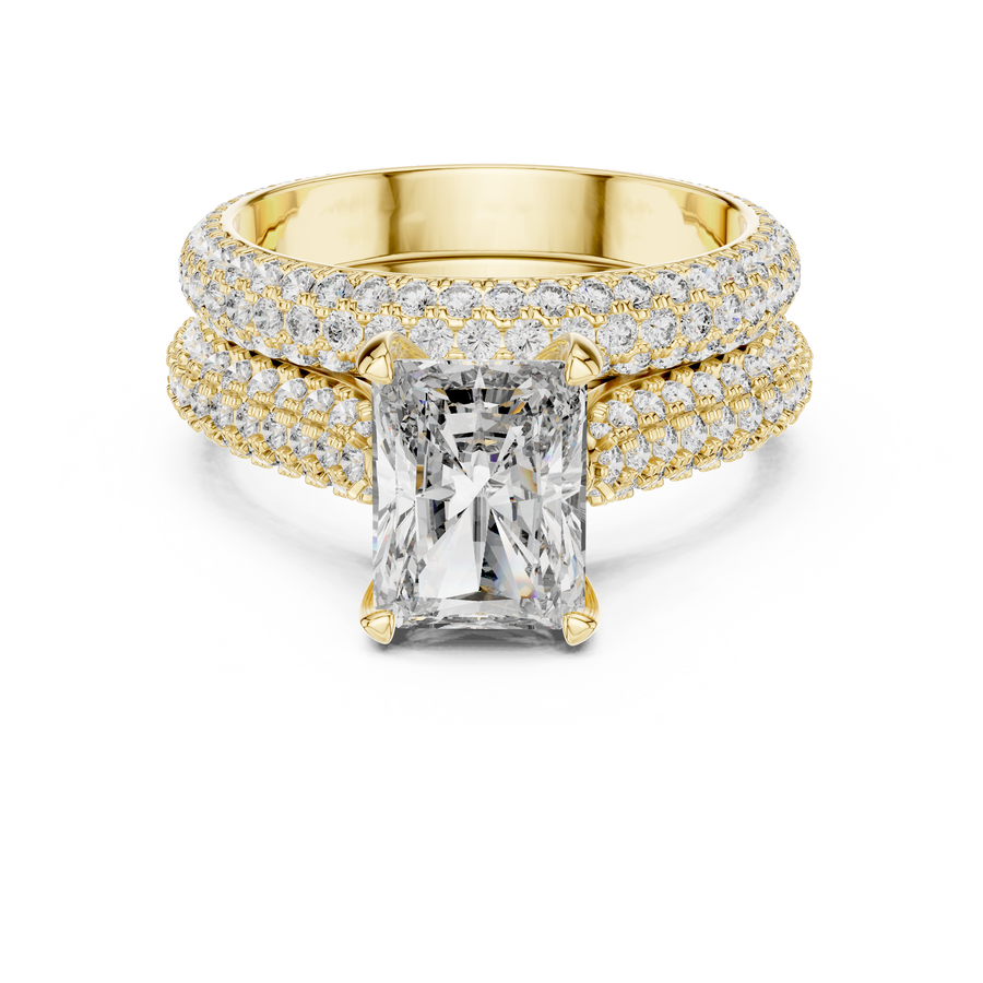 Valessia 8.5 × 6.5 mm Diamond Ring