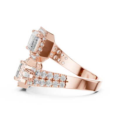 Vallienne 7.50 × 5.50 mm Diamond Ring