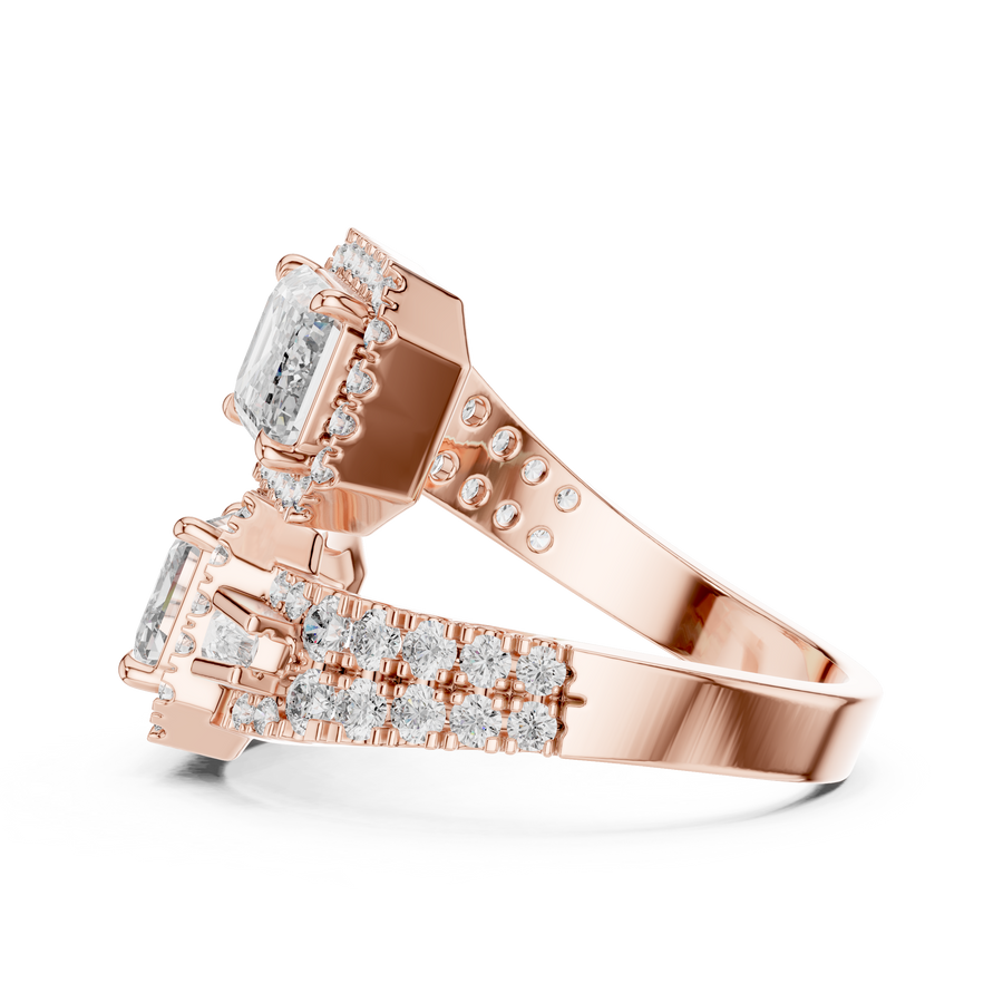 Vallienne 7.50 × 5.50 mm Diamond Ring