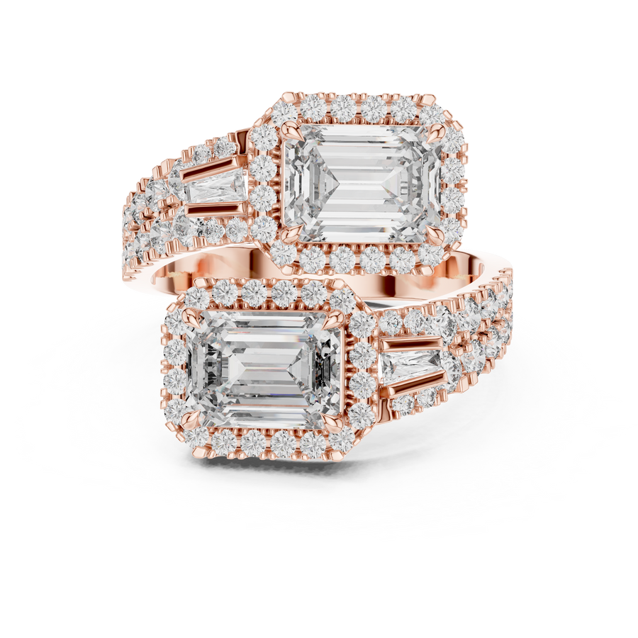 Vallienne 7.50 × 5.50 mm Diamond Ring