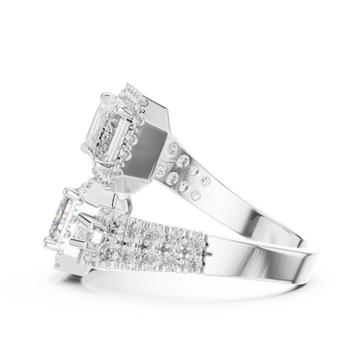 Vallienne 7.50 × 5.50 mm Diamond Ring