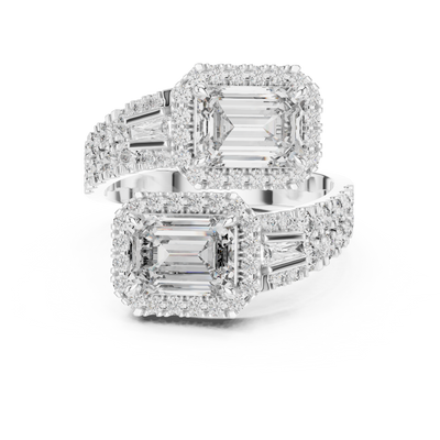 Vallienne 7.50 × 5.50 mm Diamond Ring