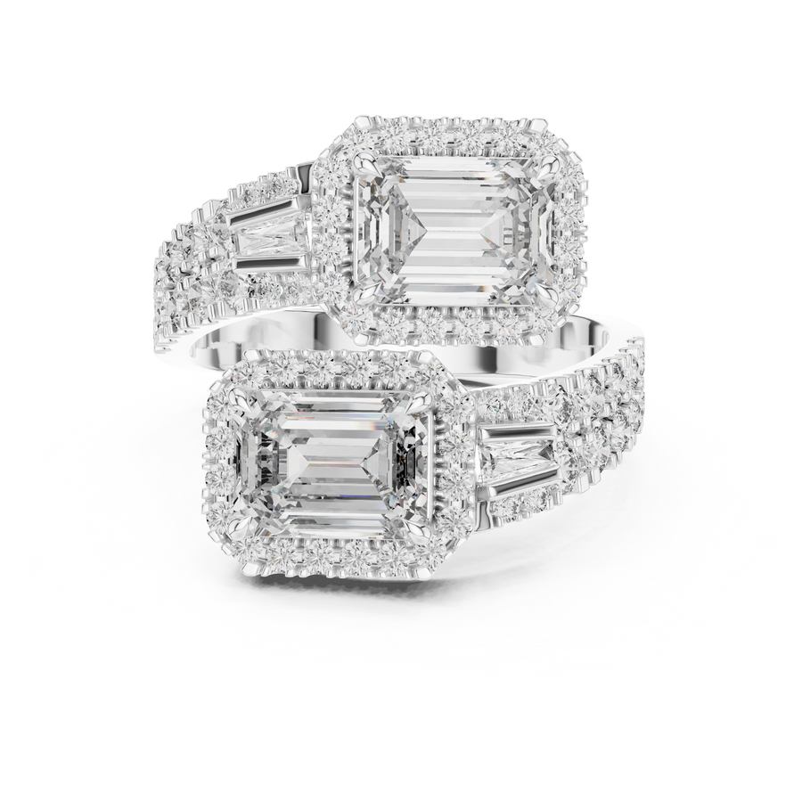 Vallienne 7.50 × 5.50 mm Diamond Ring