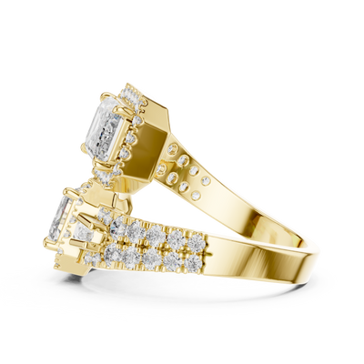 Vallienne 7.50 × 5.50 mm Diamond Ring