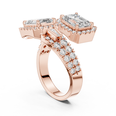 Vallienne 7.50 × 5.50 mm Diamond Ring