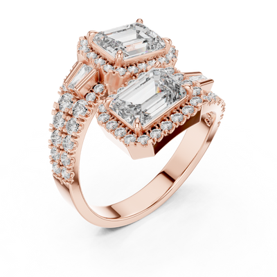 Vallienne 7.50 × 5.50 mm Diamond Ring