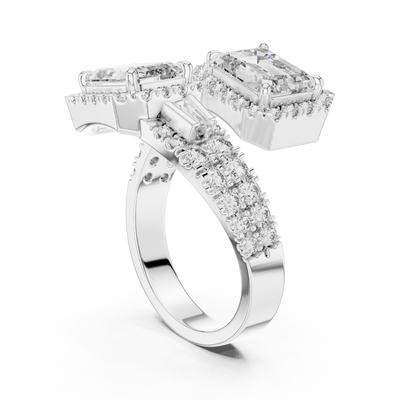 Vallienne 7.50 × 5.50 mm Diamond Ring