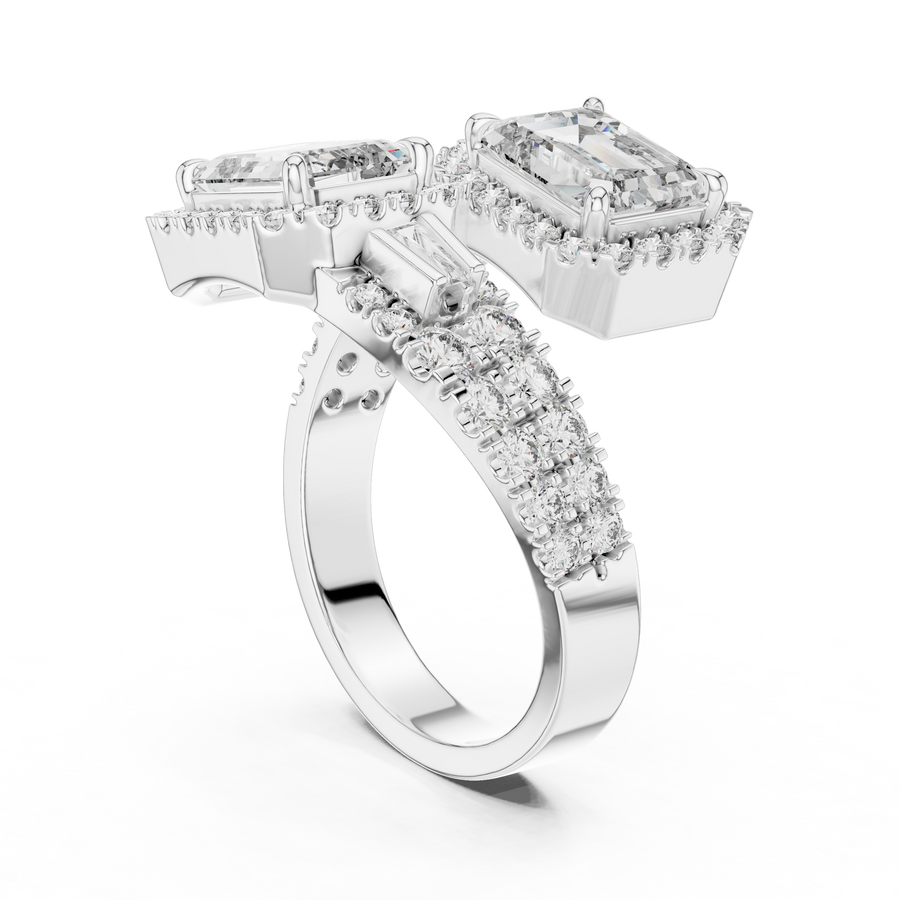 Vallienne 7.50 × 5.50 mm Diamond Ring