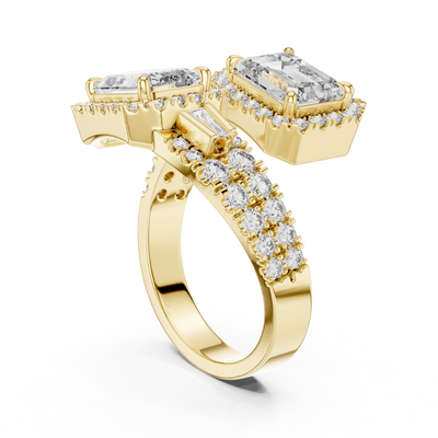 Vallienne 7.50 × 5.50 mm Diamond Ring
