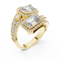 Vallienne 7.50 × 5.50 mm Diamond Ring