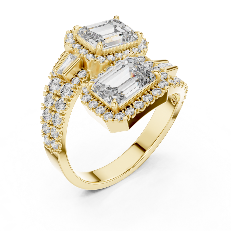 Vallienne 7.50 × 5.50 mm Diamond Ring