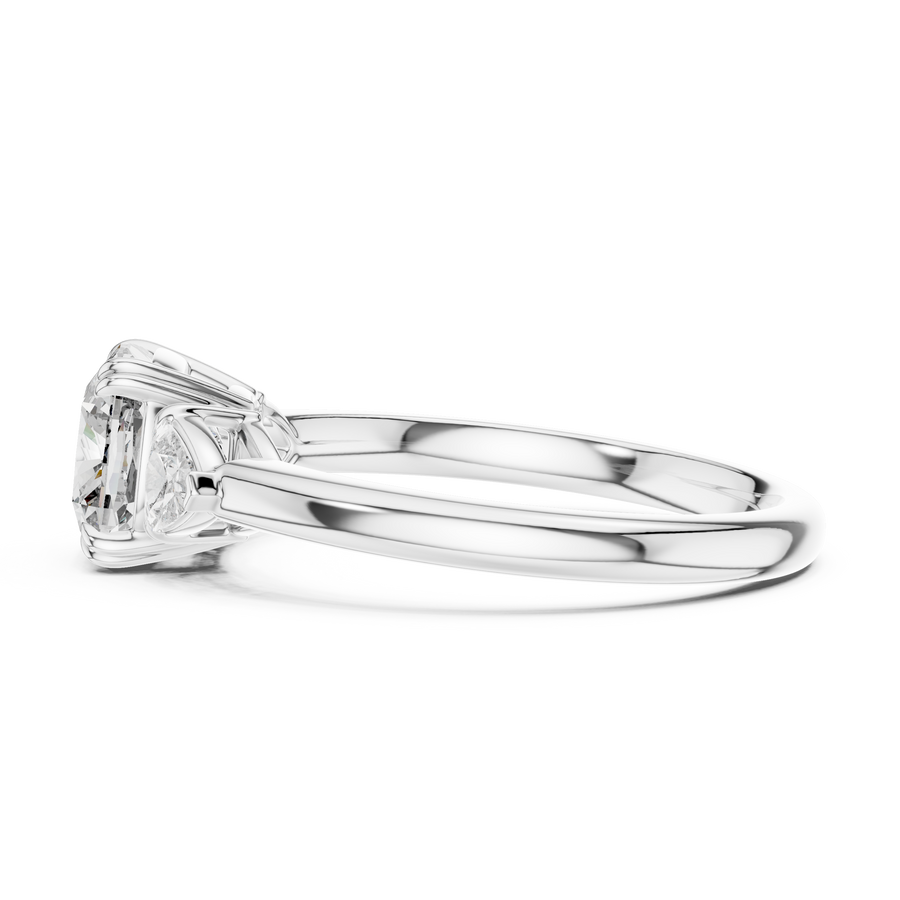Elarienne 7 mm  Diamond Ring