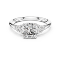 Elarienne 7 mm  Diamond Ring