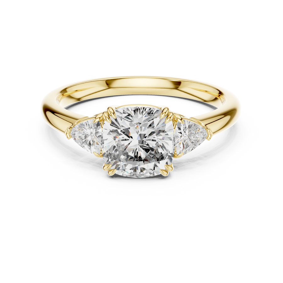 Elarienne 7 mm  Diamond Ring