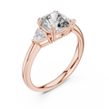 Elarienne 7 mm  Diamond Ring