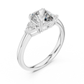 Elarienne 7 mm  Diamond Ring