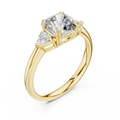 Elarienne 7 mm  Diamond Ring