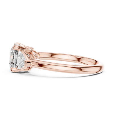 Elarienne 7 mm  Diamond Ring