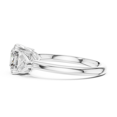 Elarienne 7 mm  Diamond Ring