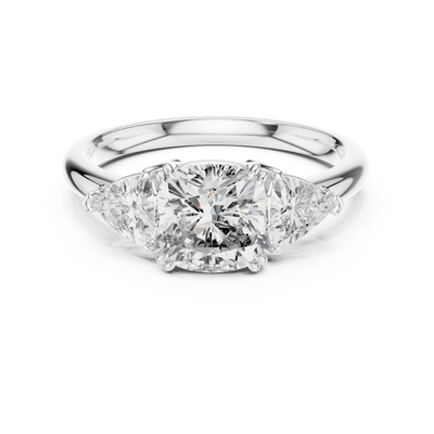 Elarienne 7 mm  Diamond Ring