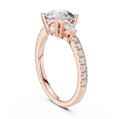 Zelphira 7.20 mm Diamond Ring