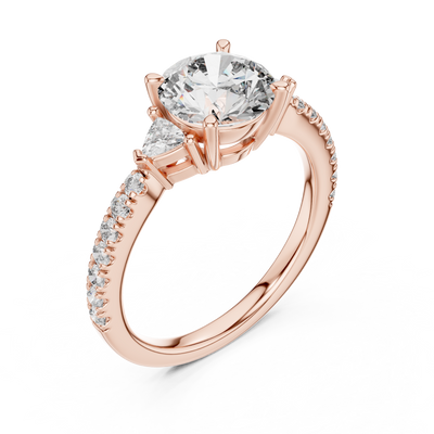Zelphira 7.20 mm Diamond Ring