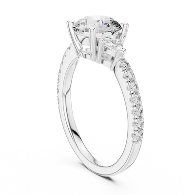 Zelphira 7.20 mm Diamond Ring