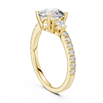 Zelphira 7.20 mm Diamond Ring