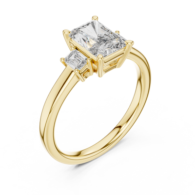 Aurevielle 7.50 mm Diamond Ring